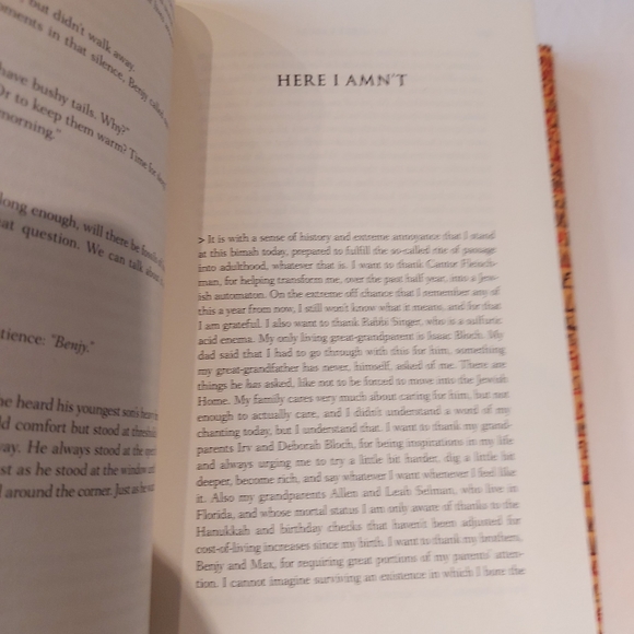 Here I am novel by Jonathan Safran Foer - Picture 2 of 6